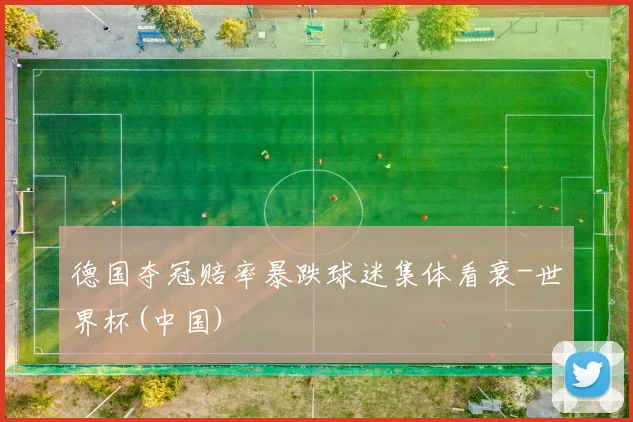 德国夺冠赔率暴跌球迷集体看衰-世界杯(中国)