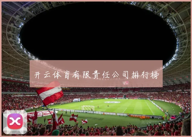 开云体育有限责任公司排行榜